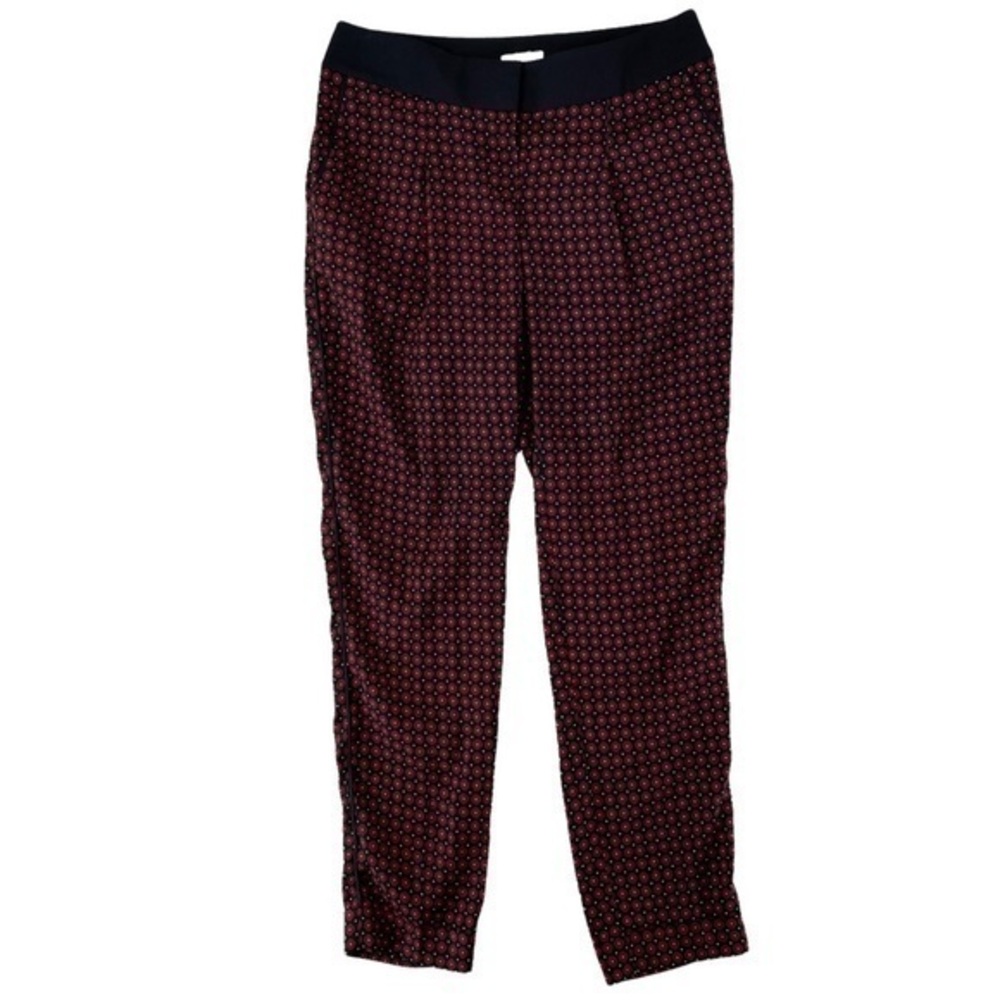 LOFT Deco‎ Printed Lightweight Fluid Ankle Pant